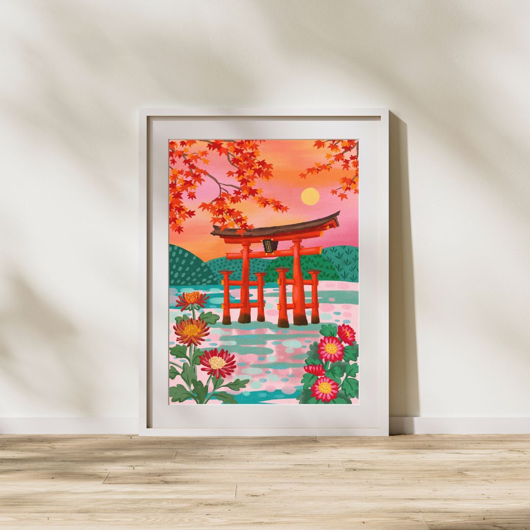 Itsukushima Shrine Torii gate - Japan