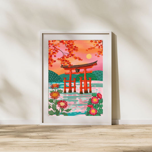 Itsukushima Shrine Torii gate - Japan