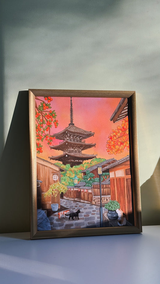 Yasaka-Dori, Kyoto, Japan