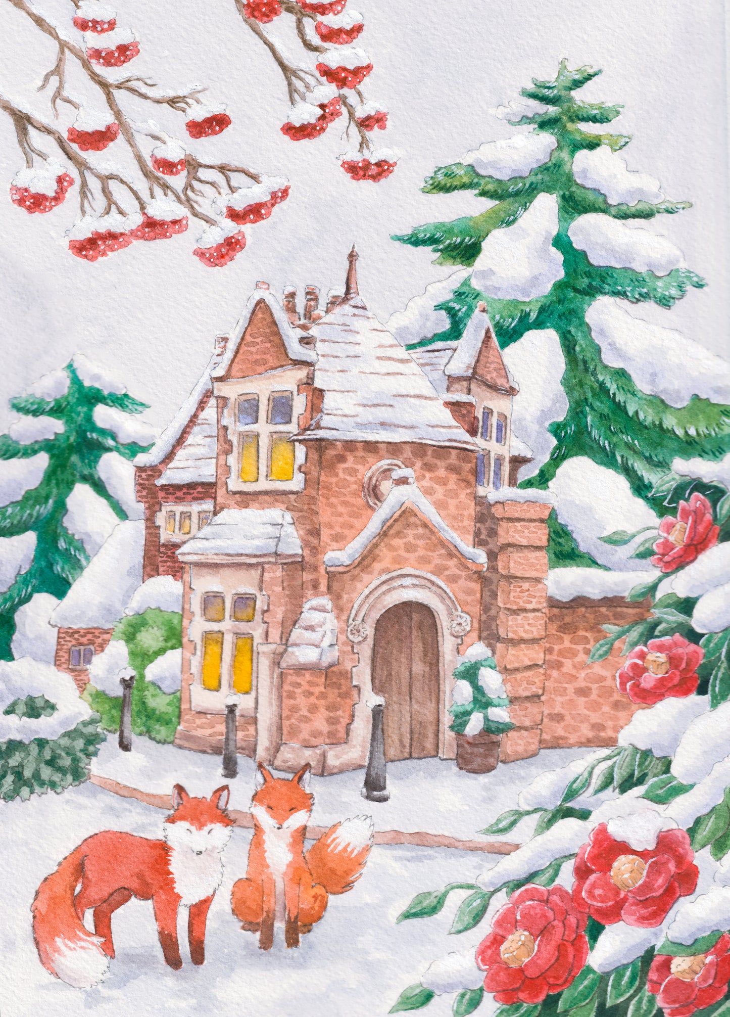 Hampstead in winter - London, England