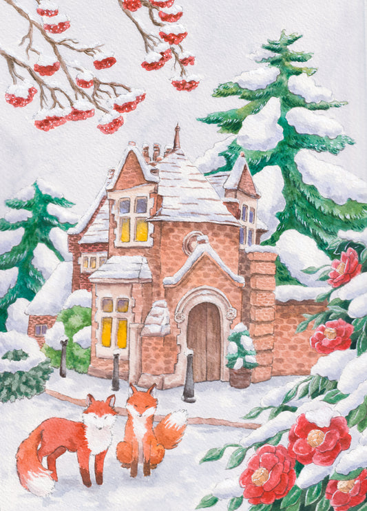 Hampstead in winter - London, England